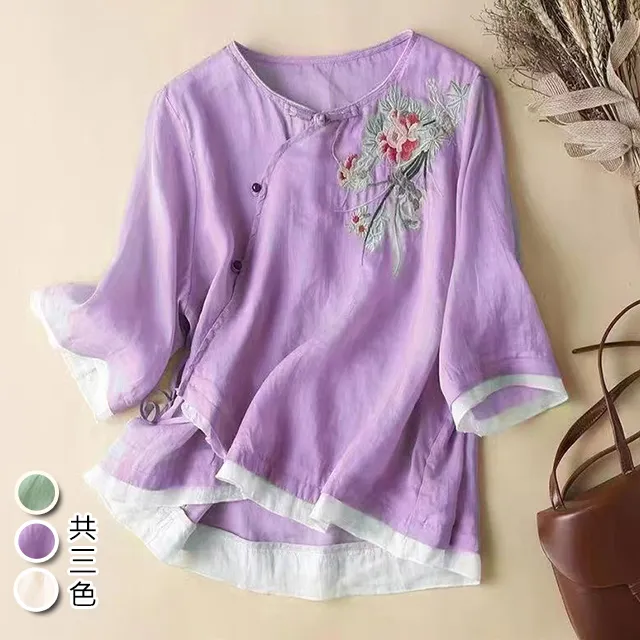 【韓國K.W.】KN2731半透修飾韓國麻棉涼感背心上衣(涼感/小香風/背心/輕薄/短袖) 歷史價格詳細信息