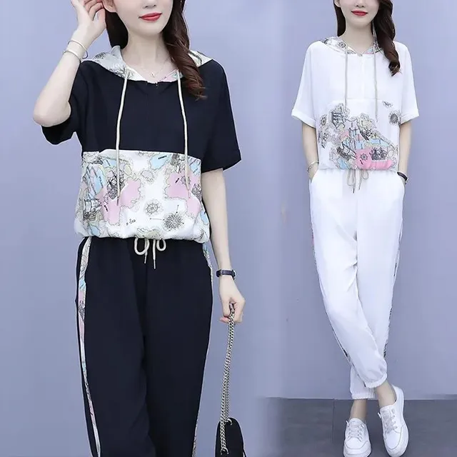 【韓國K.W.】KQN3916現貨超級顯瘦休閒運動套裝(涼感/小香風/二件套/輕薄/短袖) 歷史價格詳細信息