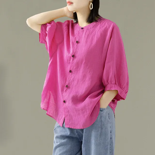 【韓國K.W.】KN3072現貨幸福起點亞麻上衣(上衣/背心/亞麻/雪紡) 歷史價格詳細信息