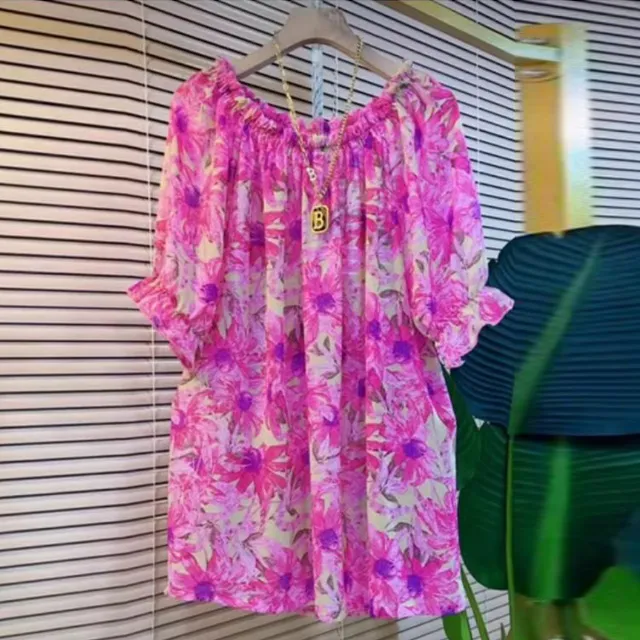 【韓國K.W.】KN3042現貨韓國專櫃如圭如璋寬版上衣(上衣/背心/亞麻/雪紡) 歷史價格詳細信息