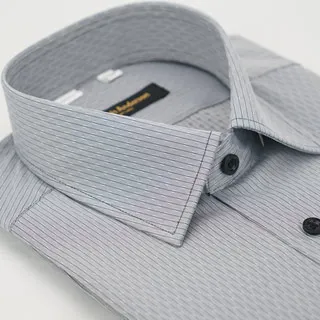 【金安德森】淺灰色黑繞領窄版襯衫-長袖 歷史價格詳細信息