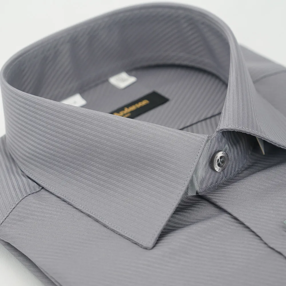 【金安德森】灰色條紋吸排襯衫-長袖 歷史價格詳細信息