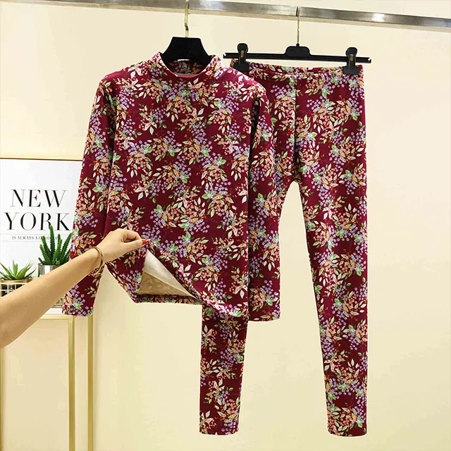 【韓國K.W.】KQM4325現貨韓國鑽石絨迷宮印花蕾絲套裝(外出套裝/褲套裝/休閒/睡衣) 歷史價格詳細信息