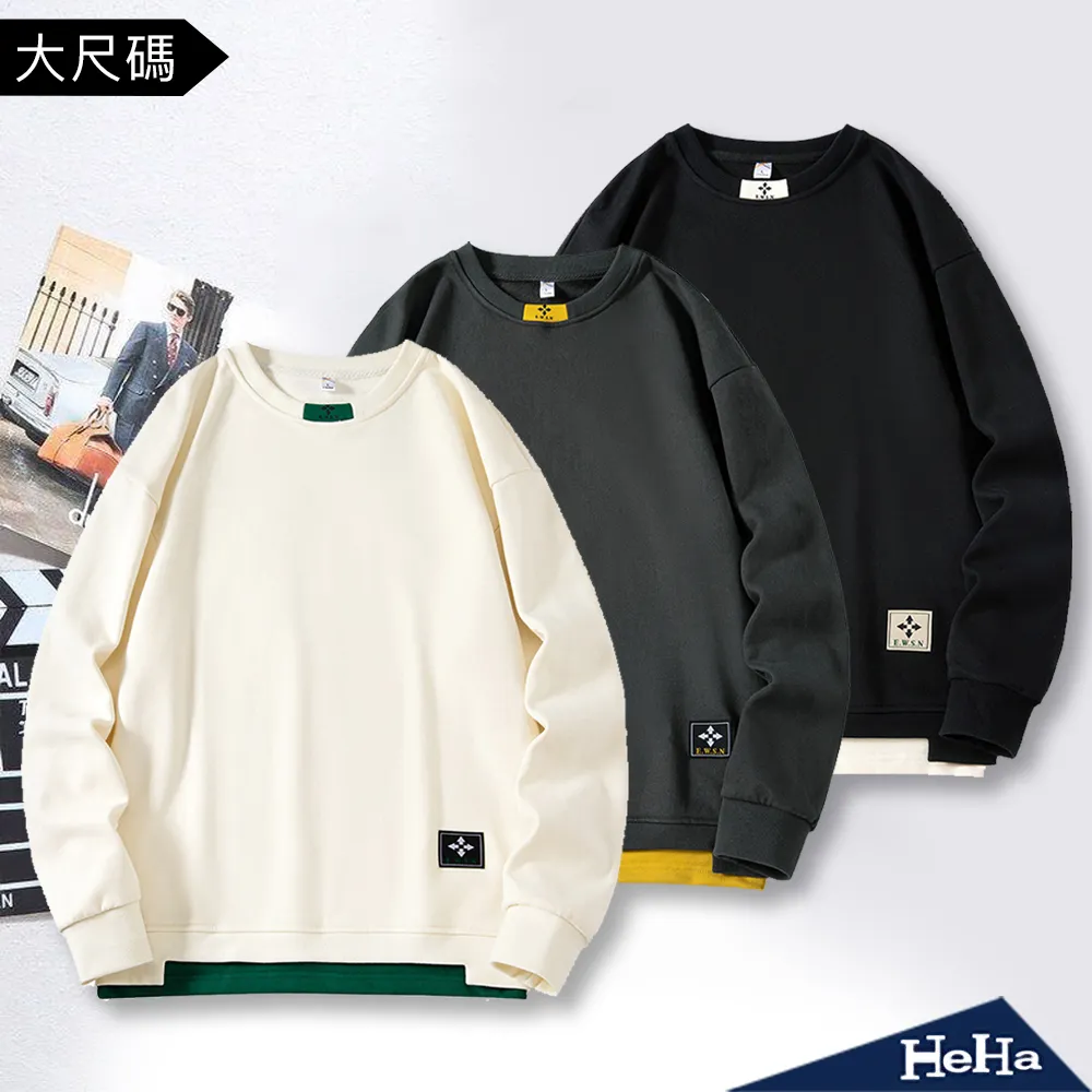 【HeHa】配色圓領長袖上衣 四色 歷史價格詳細信息