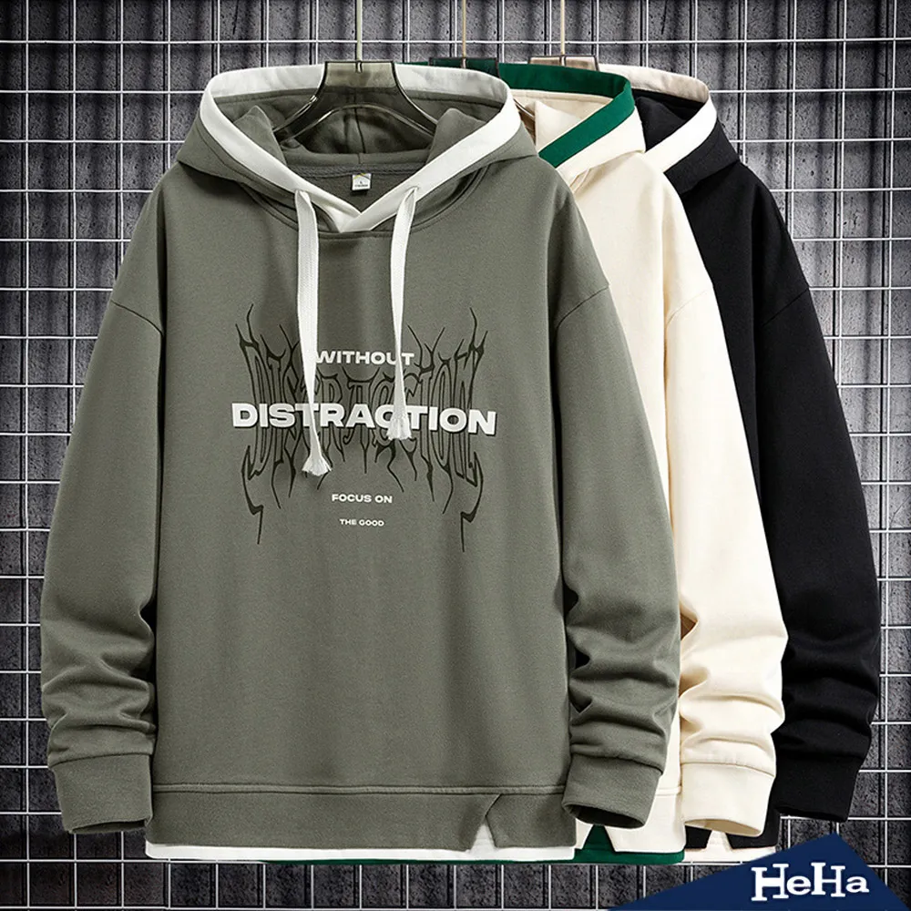 【HeHa】連帽抽繩口袋工裝潮流夾克 三色 歷史價格詳細信息