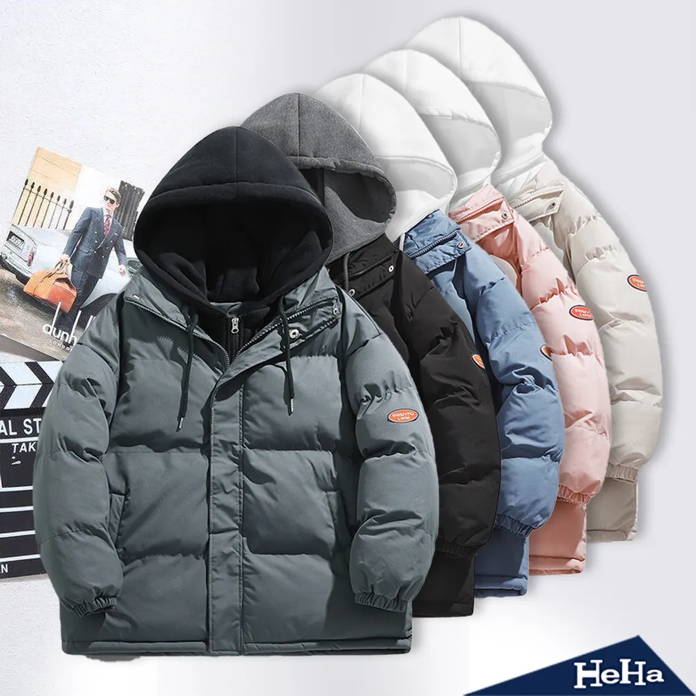 【HeHa】連帽加厚保暖外套 三色 歷史價格詳細信息