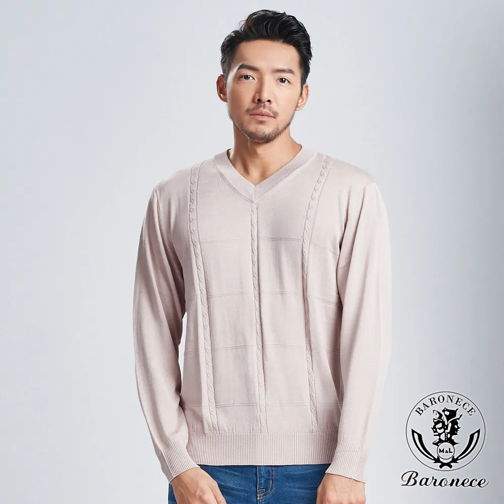 【BARONECE】大器商務休閒長袖襯衫_藍(619456) 歷史價格詳細信息