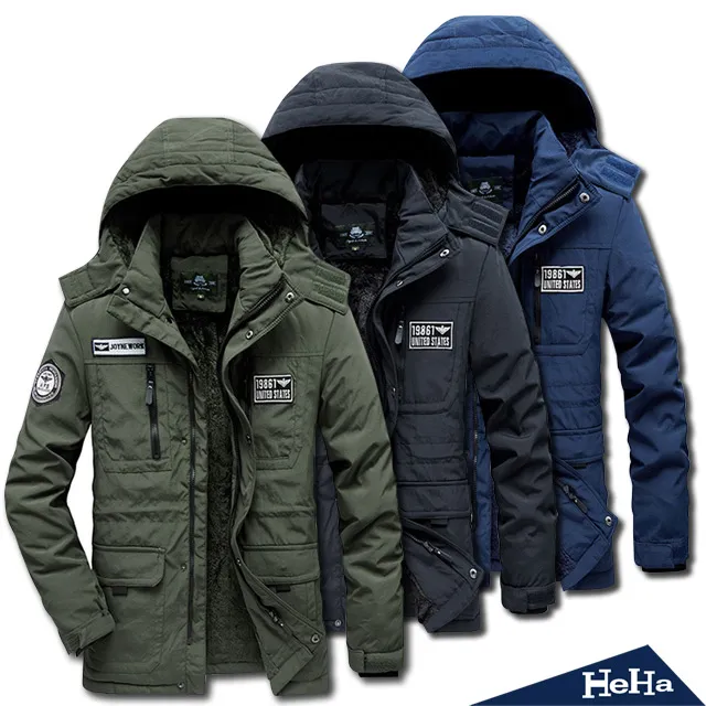 【HeHa】連帽加厚保暖外套 三色 歷史價格詳細信息