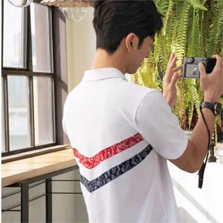 藍紅白休閒兒童鴨子短袖(約適3歲~6歲)(桂花霆C68) 歷史價格詳細信息