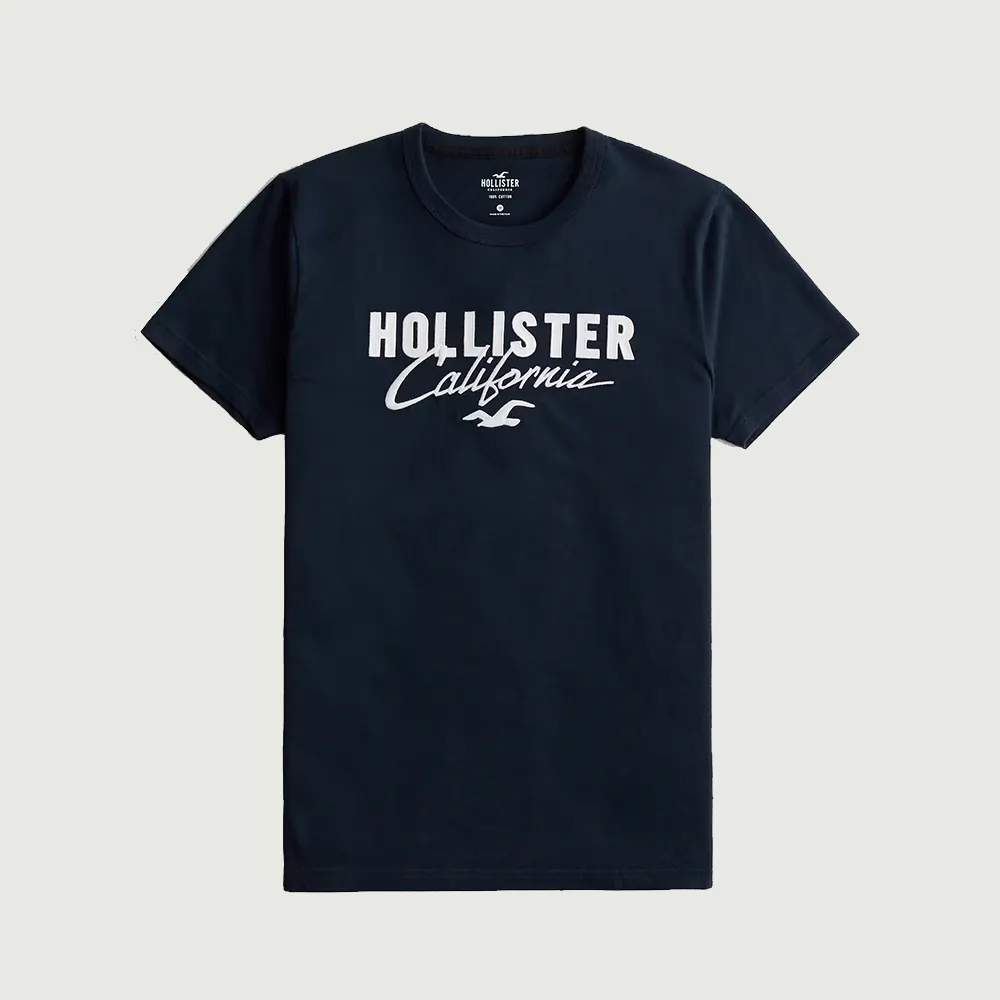 Hollister 深藍色短袖T-shirt 運動彈性短T S號 M號 歷史價格詳細信息