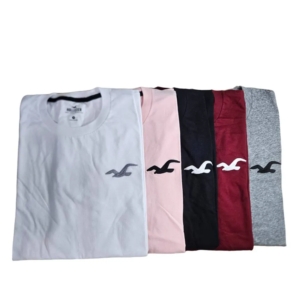 Hollister 經典刺繡滿版小海鷗文字貼身內褲-水藍色 歷史價格詳細信息