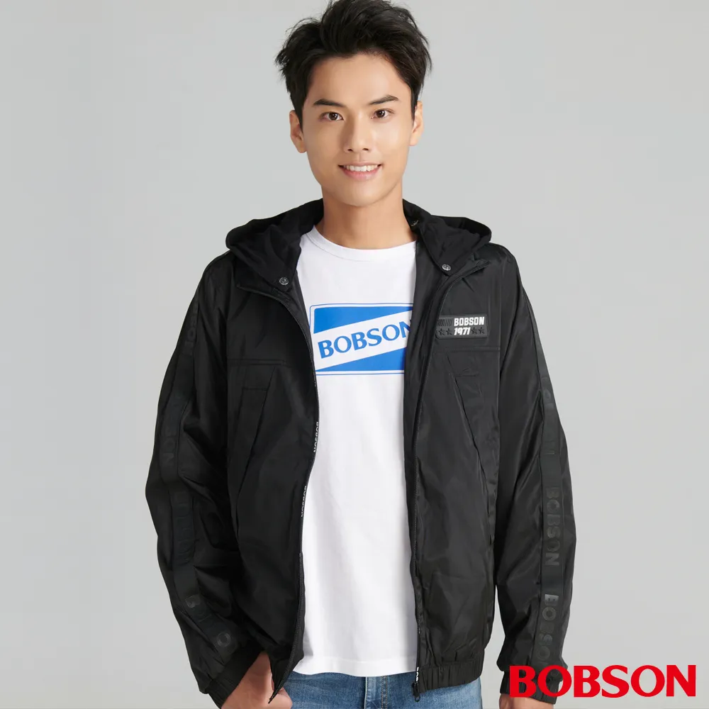 BOBSON 男款連帽、袖印圖上衣(38022-83) 歷史價格詳細信息