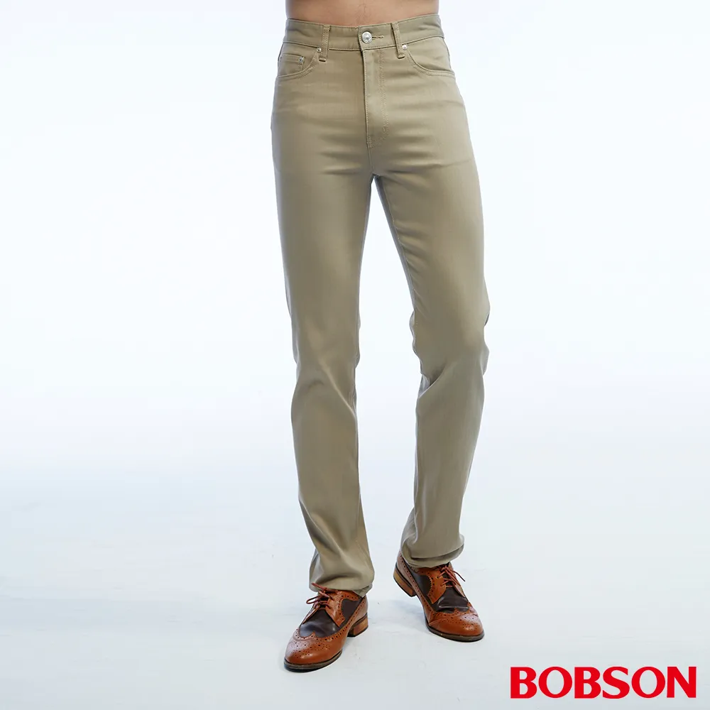 【BOBSON】男款高腰吸濕快乾色褲(卡其1806-72) 歷史價格詳細信息