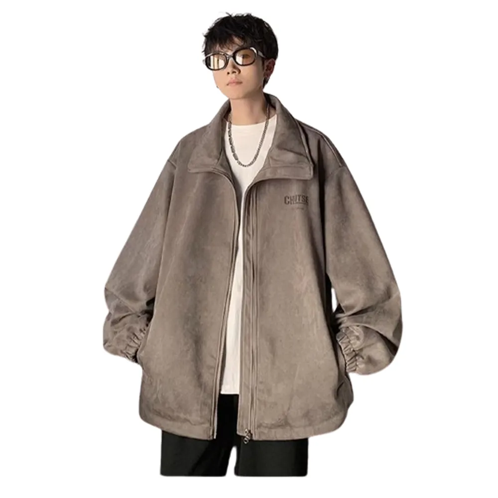 美式復古字母棕色棒球服女 高級感 秋冬薄款夾克 情侶款外套 歷史價格詳細信息