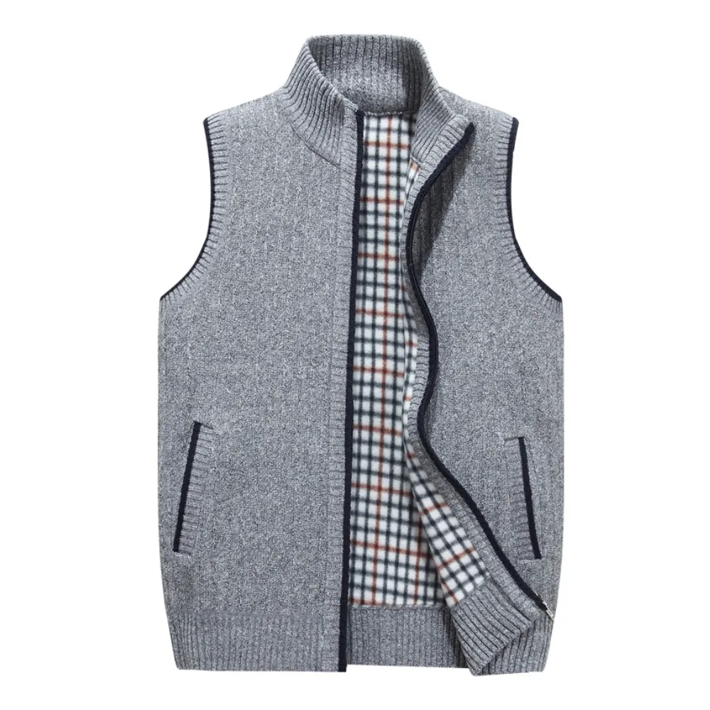 【CS22】商務紳士加絨加厚立領毛衣外套L-4XL 歷史價格詳細信息