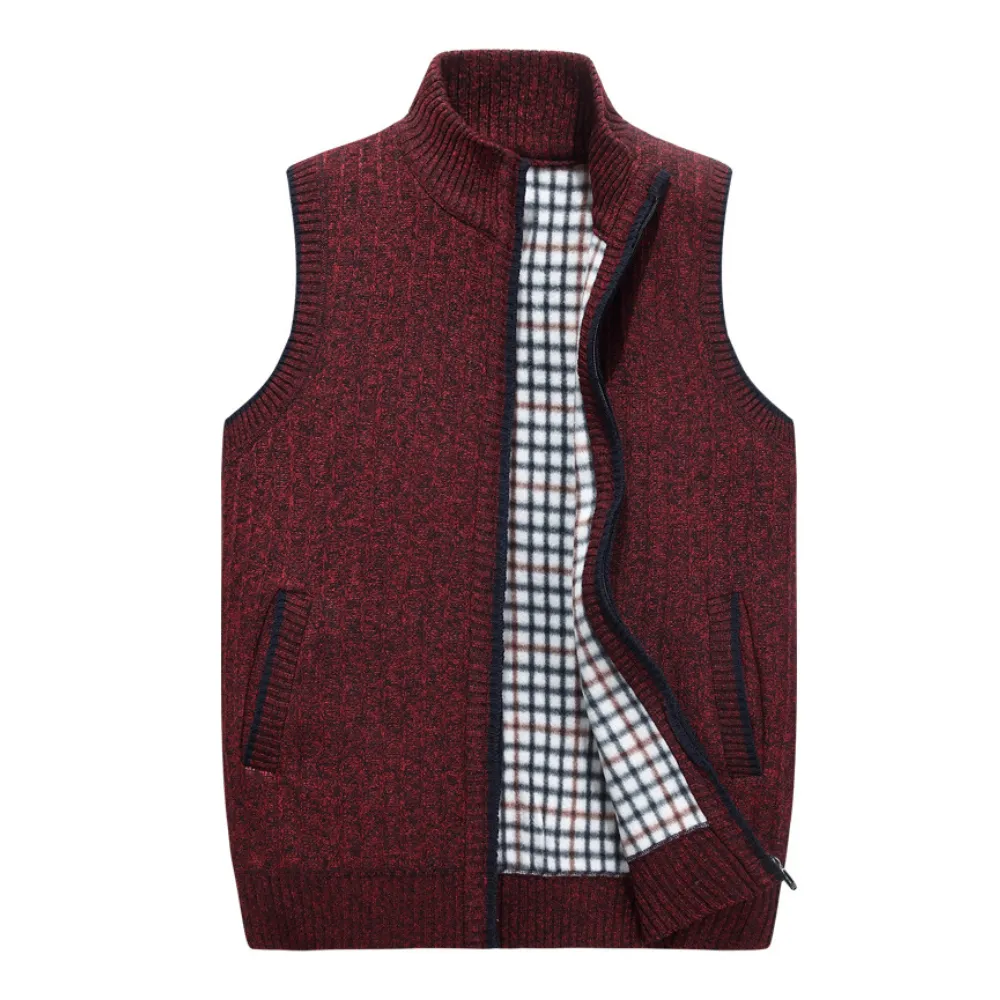 【CS22】商務紳士加絨加厚立領毛衣外套L-4XL 歷史價格詳細信息