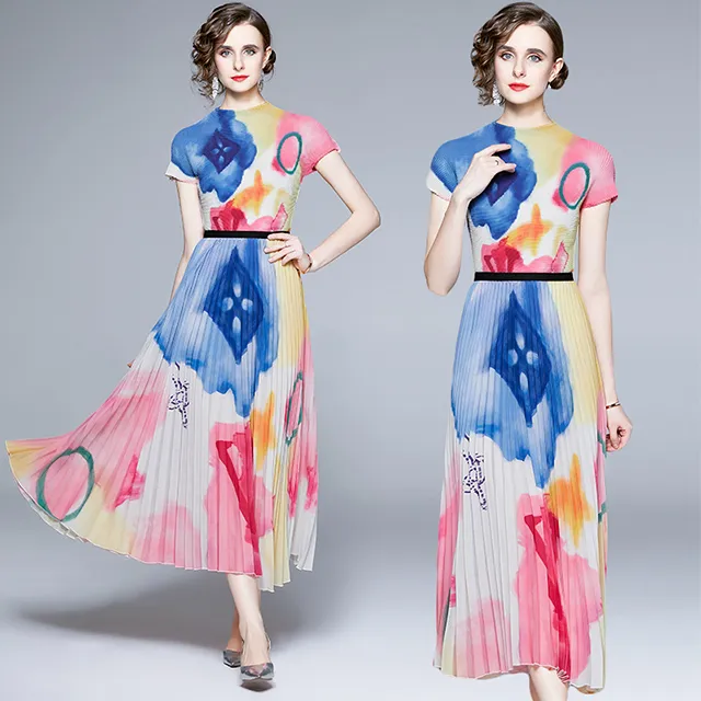 韓國設計師款紅色火焰之舞圓裙 歷史價格詳細信息