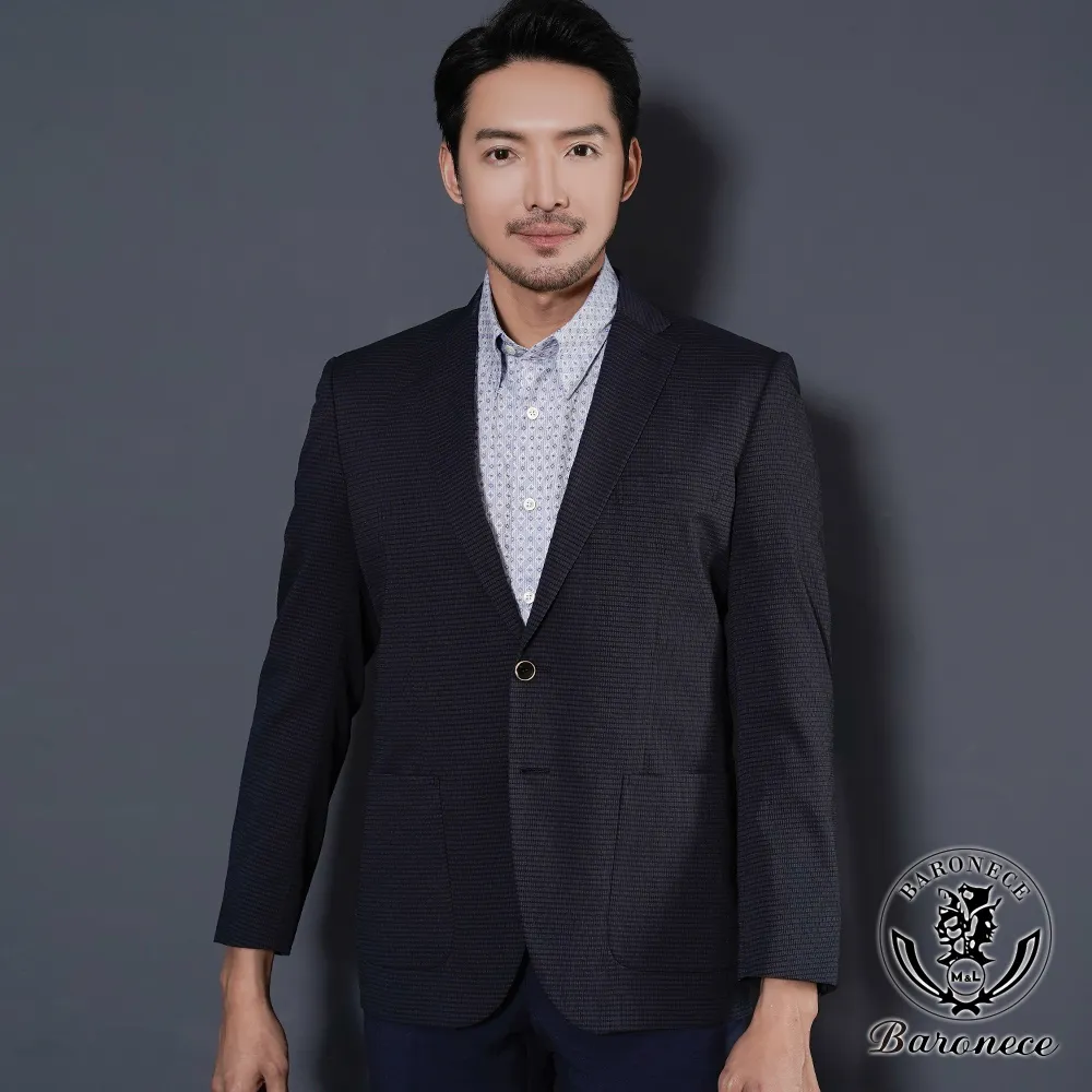 【BARONECE】商務休閒毛料素面平面西褲_黑(517106-11) 歷史價格詳細信息