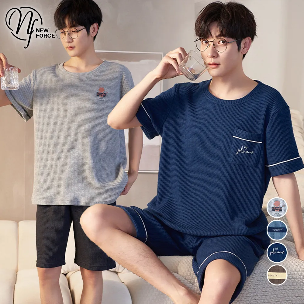 (NEW FORCE)悠活舒適七分褲居家睡衣-四色可選 歷史價格詳細信息