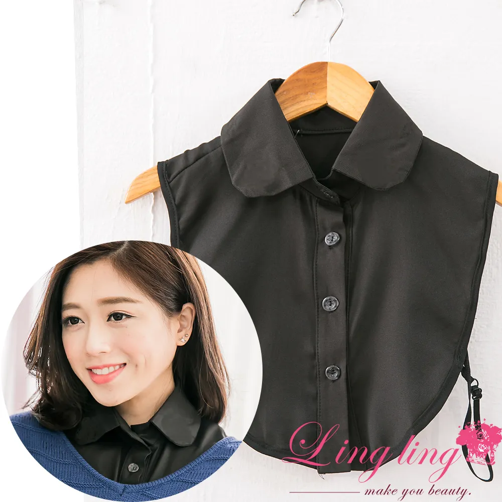 lingling A2099-01韓風氣質假襯衫領子領片(蕾絲款) 歷史價格詳細信息