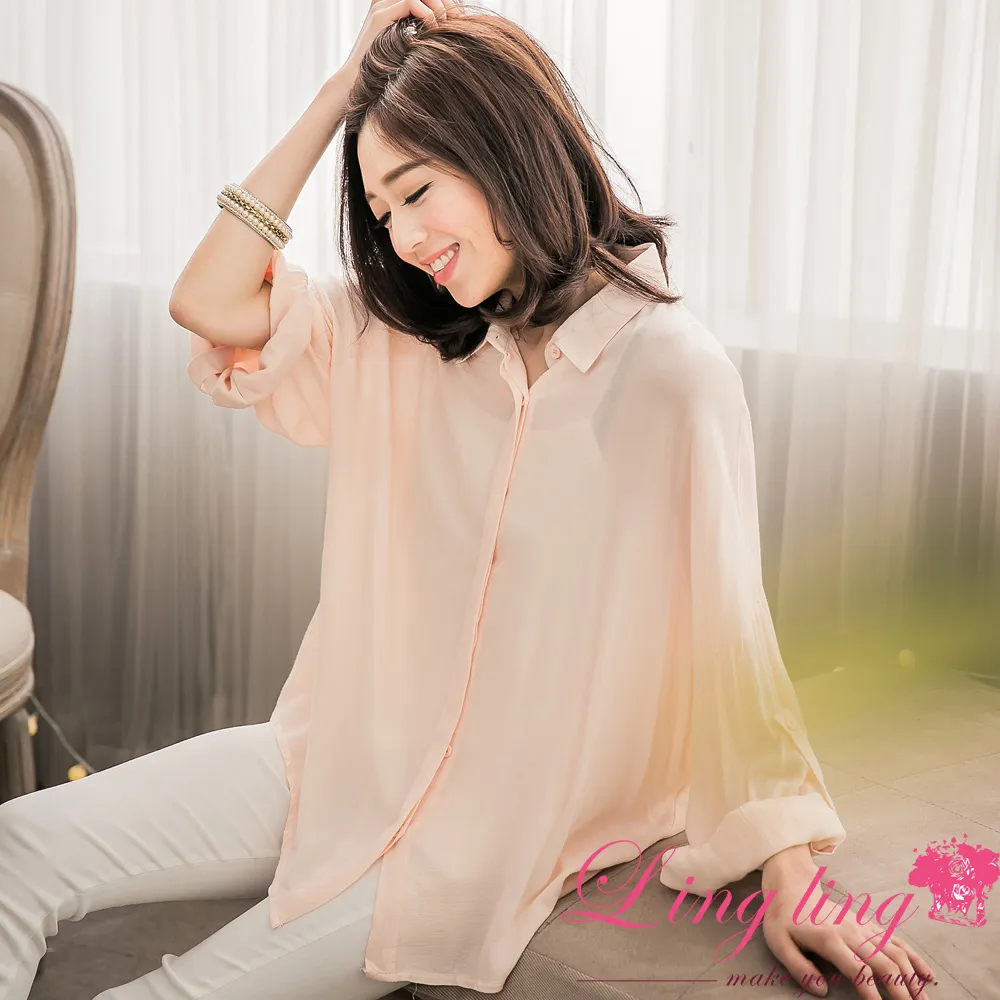 lingling A2754-04質感格紋觸感彈性格紋布拼接雪紡後Ｖ蕾絲抓褶上衣(黑白格紋) 歷史價格詳細信息