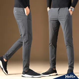 休閒褲 韓版修身剪裁素面西裝九分褲 男褲【TJK8135】現貨+預購 歷史價格詳細信息