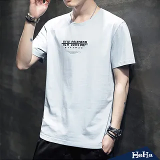 【HeHa】簡約純色五分袖假兩件上衣 六色 歷史價格詳細信息