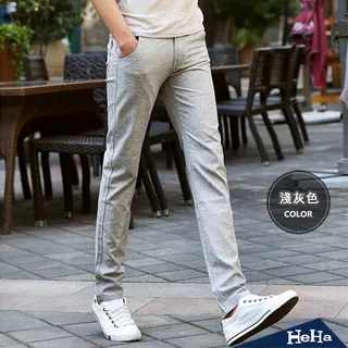 【HeHa】直筒百搭商務休閒長褲 兩色 歷史價格詳細信息