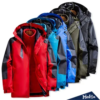 戶外三合一加厚執政官戰術外套秋冬登山服衝鋒衣可拆卸風衣男雷神 0NTP-时尚男装 歷史價格詳細信息