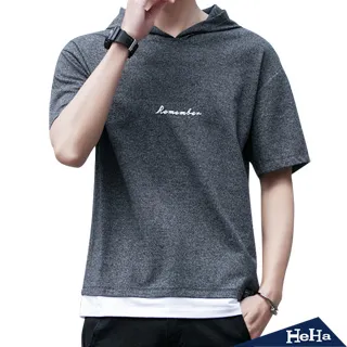 【HeHa】上衣 彈性棉質塗鴉短袖T恤 三色 歷史價格詳細信息