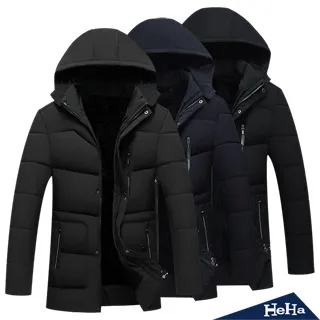 【HeHa】連帽加厚保暖外套 三色 歷史價格詳細信息