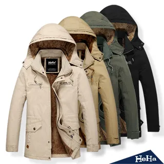 【HeHa】連帽加厚保暖外套 三色 歷史價格詳細信息