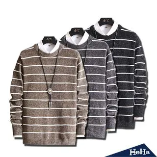 【HeHa】圓領舒適創意精神英文字母長袖上衣 四色 歷史價格詳細信息