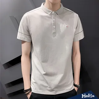 【HeHa】翻領鈕扣印花水洗夾克 三色 歷史價格詳細信息