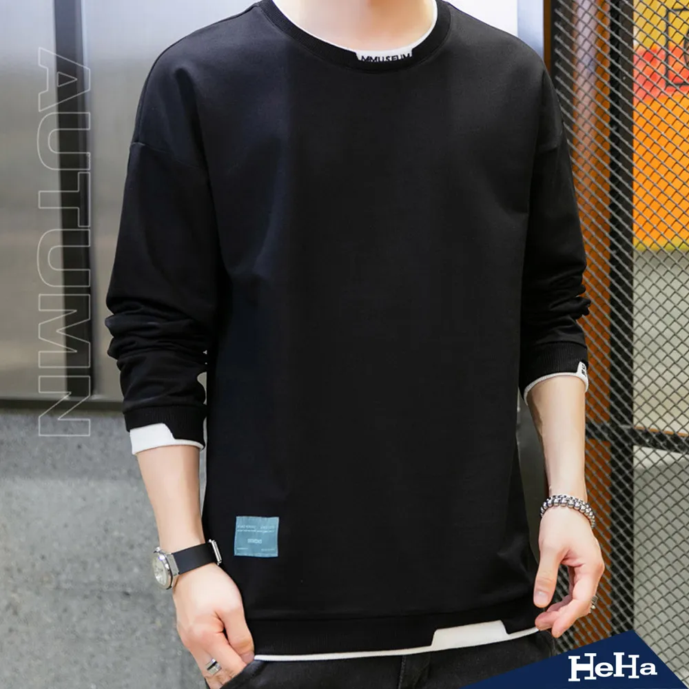 【HeHa】拼色字母修身POLO衫上衣 二色 歷史價格詳細信息