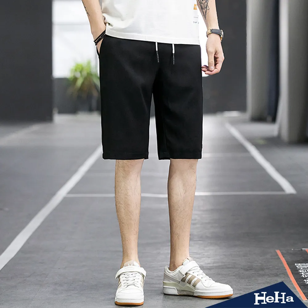 【HeHa】抽繩大口袋彈性休閒長褲 二色 歷史價格詳細信息