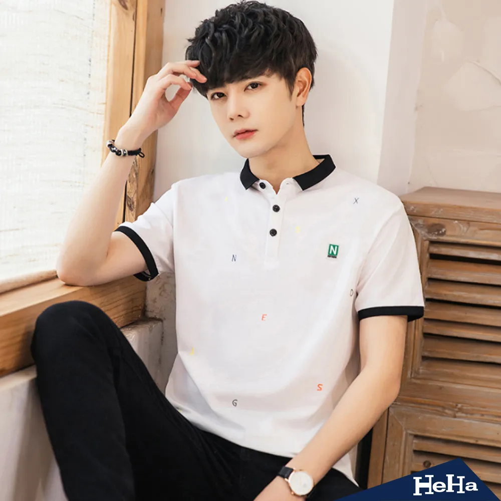 【HeHa】翻領鈕扣印花水洗夾克 三色 歷史價格詳細信息