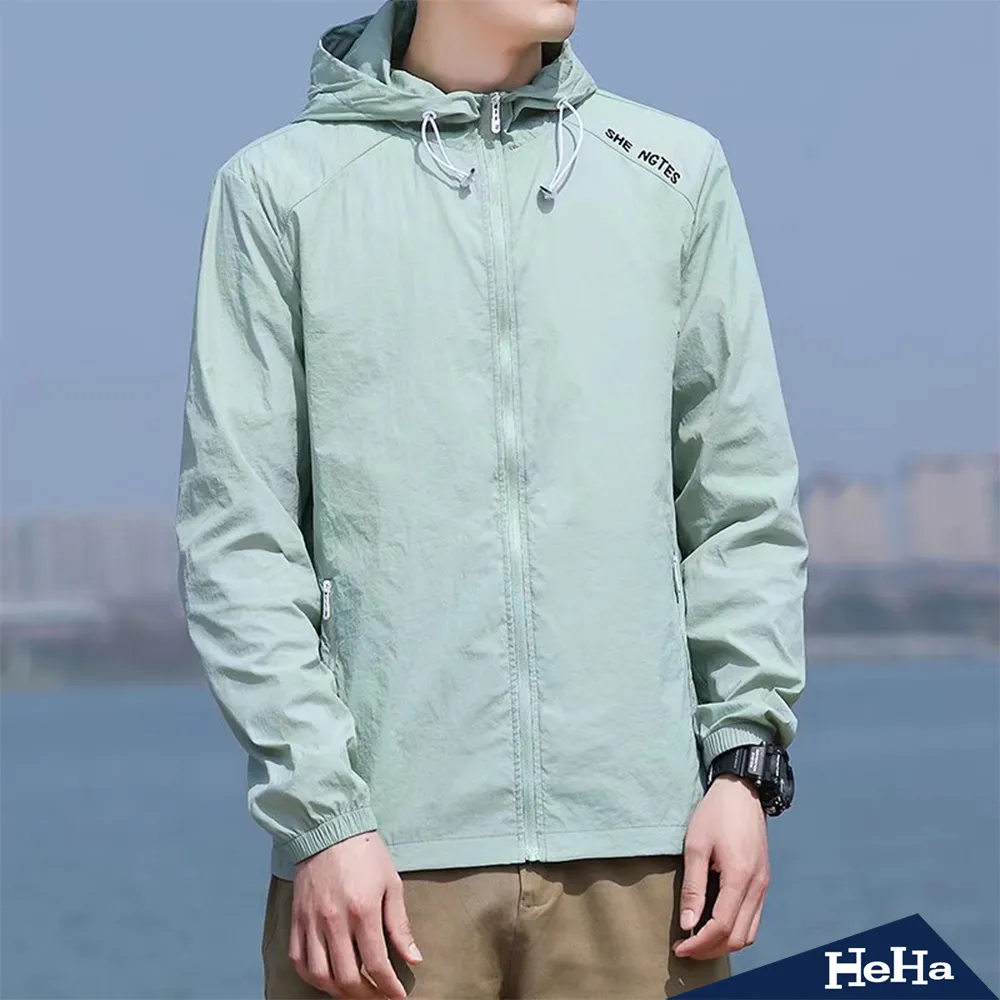 【HeHa】連帽抽繩口袋工裝潮流夾克 三色 歷史價格詳細信息