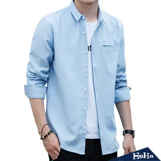 【HeHa】簡約純色五分袖假兩件上衣 六色 歷史價格詳細信息