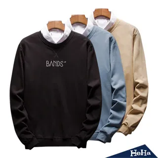 【HeHa】簡約純色五分袖假兩件上衣 六色 歷史價格詳細信息