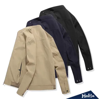 【HeHa】外套 英倫氣質型男舖棉風衣外套 二色 歷史價格詳細信息