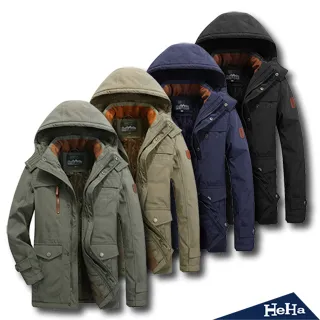 【HeHa】外套 純棉水洗軍式肩章風衣 三色 歷史價格詳細信息