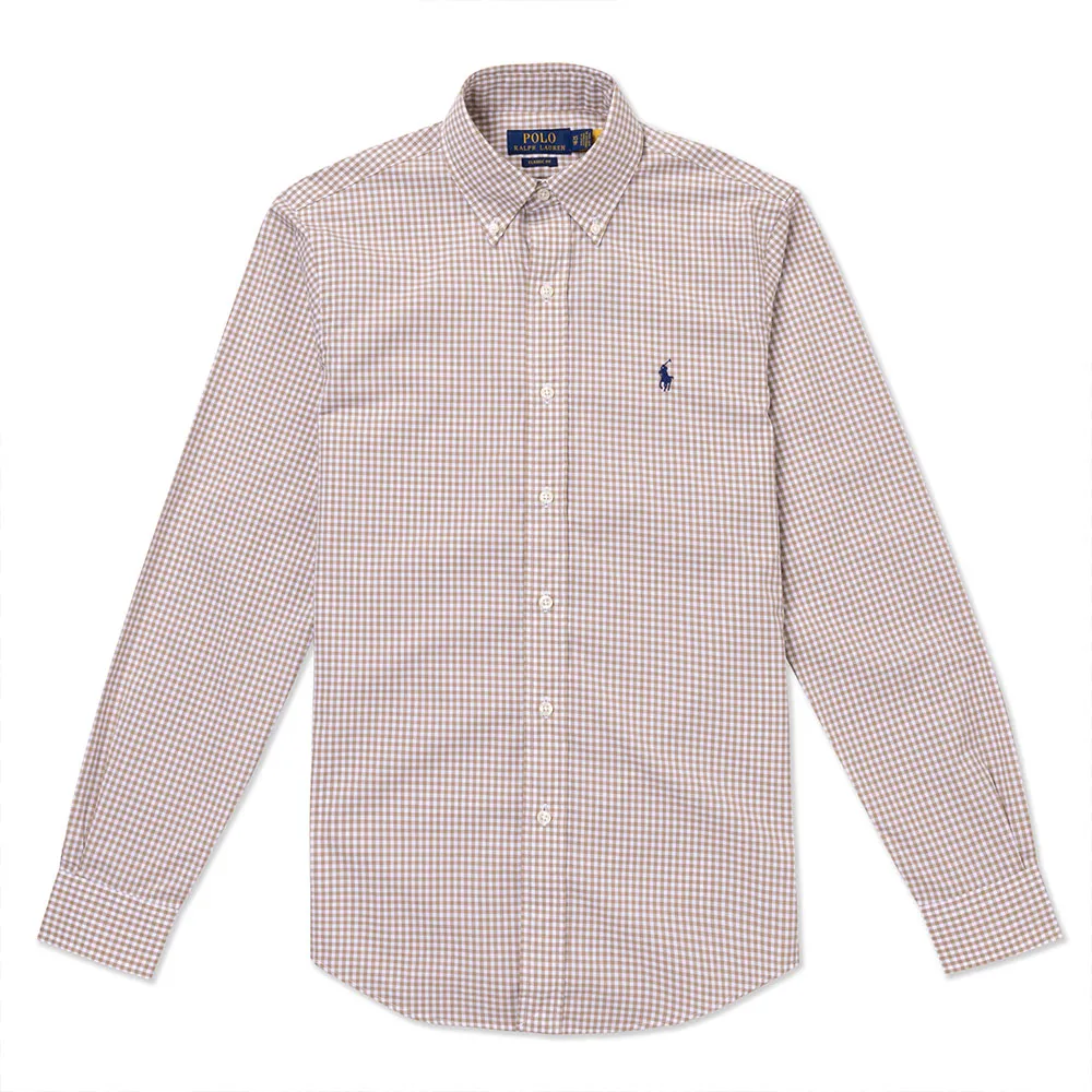 Polo Ralph Lauren RL 熱銷刺繡小馬透氣排汗短袖POLO衫(CUSTOM SLIM FIT)-深藍色 歷史價格詳細信息