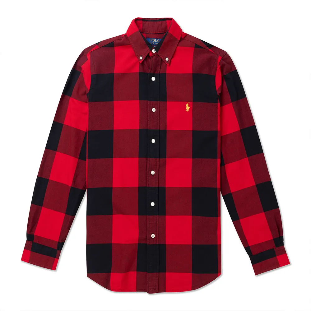 RL Ralph Lauren 粉紅藍色格紋亞麻襯衫 歷史價格詳細信息