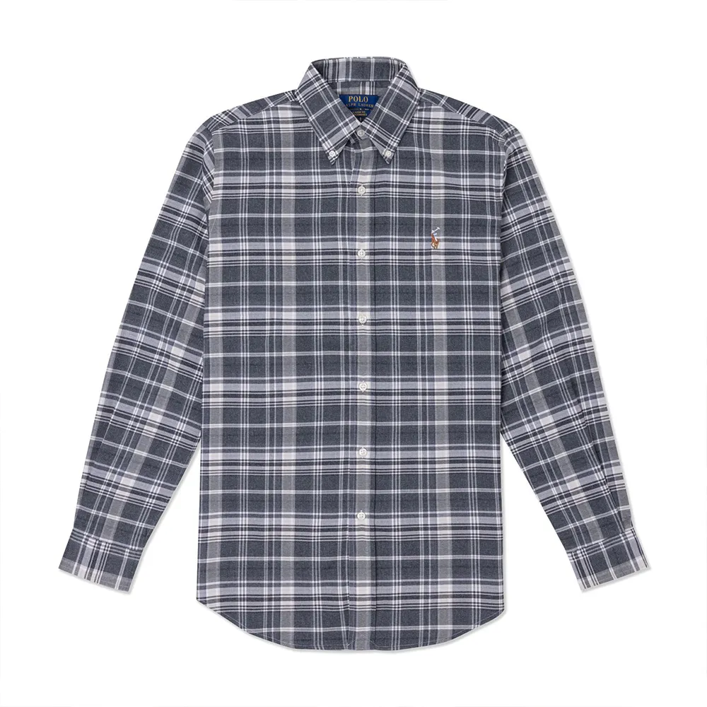 Polo Ralph Lauren 熱銷刺繡小馬長袖POLO衫(CUSTOM SLIM FIT)-粉色 歷史價格詳細信息