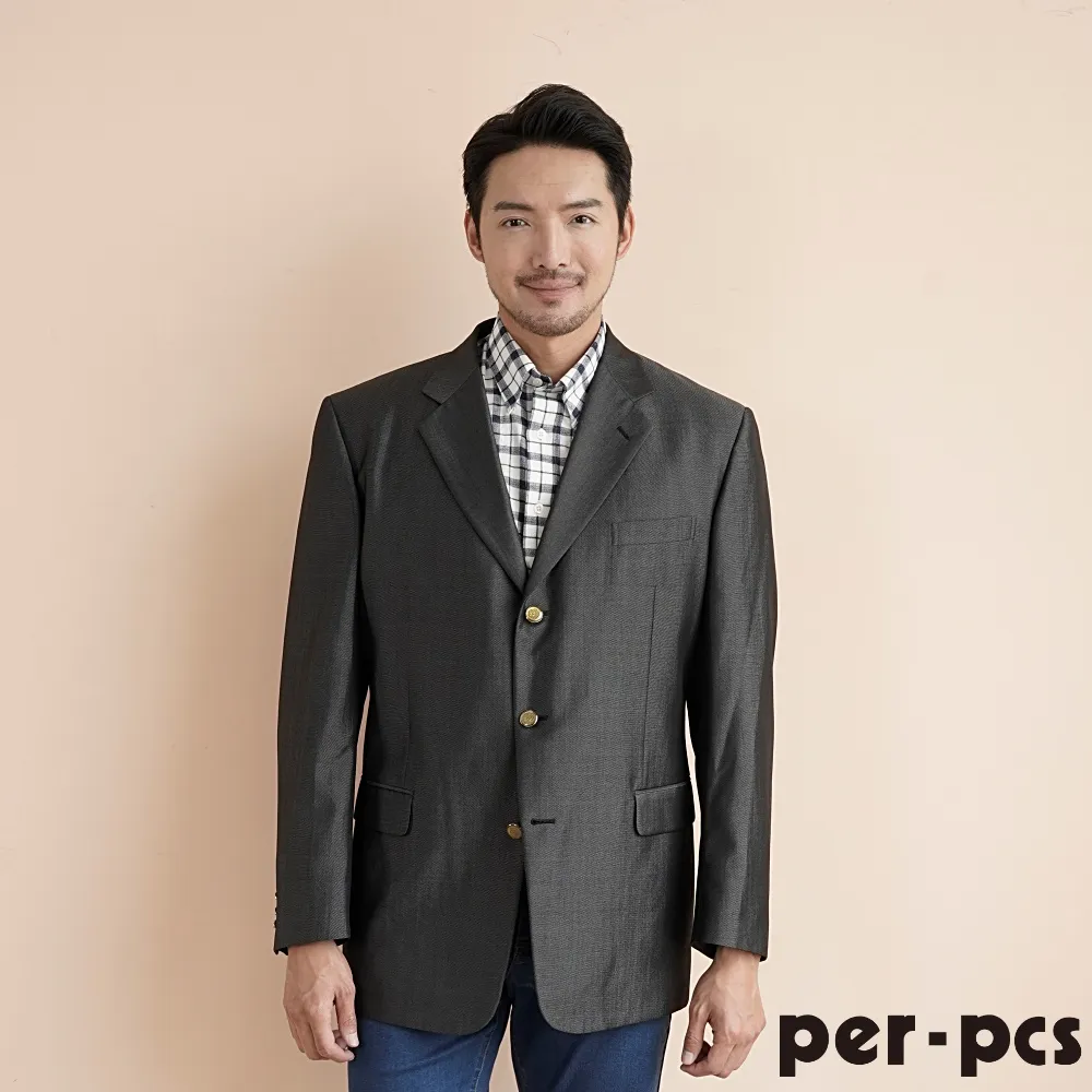 【per-pcs】經典質男修身長袖合身襯衫_白(718451) 歷史價格詳細信息