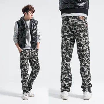 叢林戰鬥迷彩牛仔褲.工作褲【3145】 歷史價格詳細信息