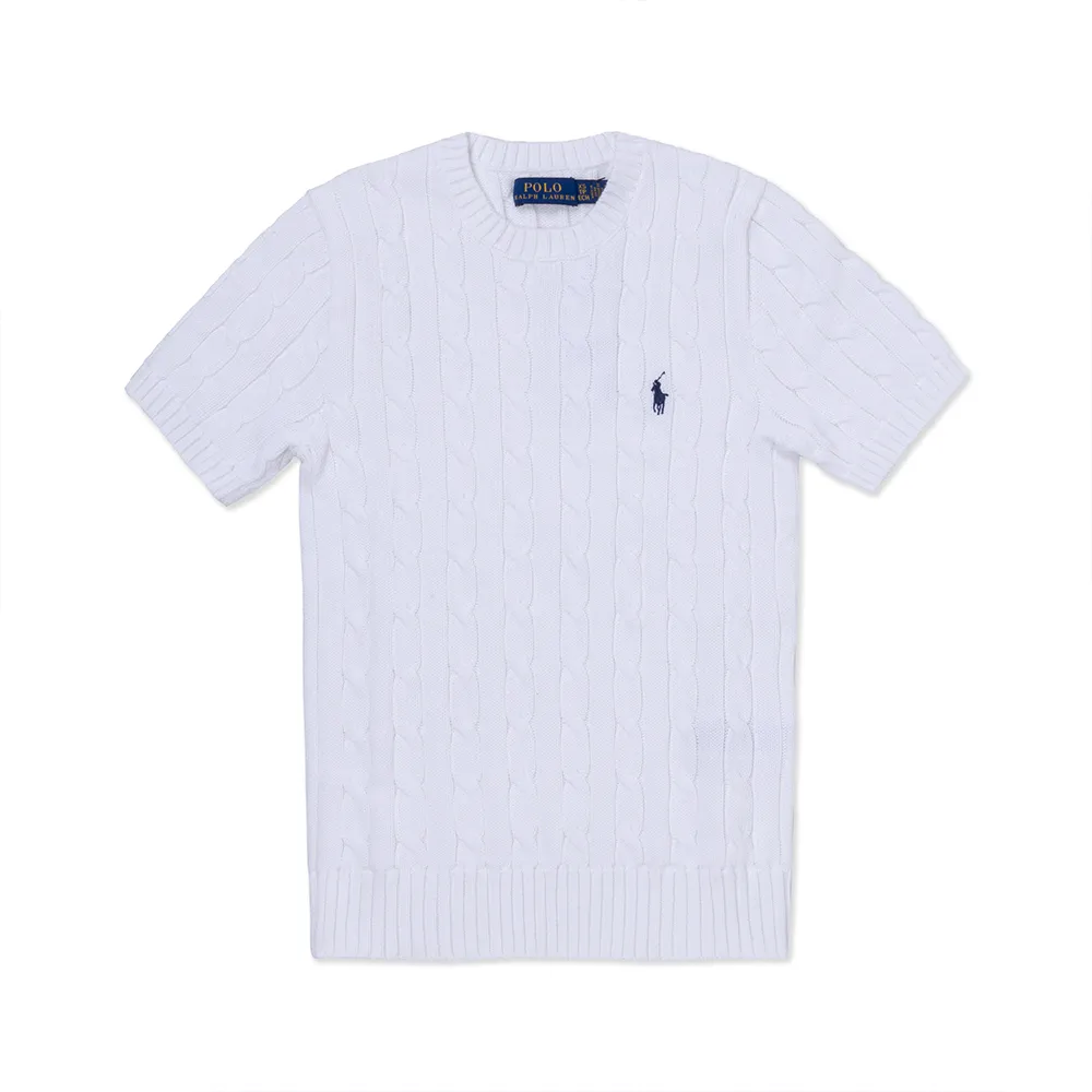 Polo Ralph Lauren RL 熱銷圓領刺繡小馬針織開襟外套(女)-紅色 歷史價格詳細信息