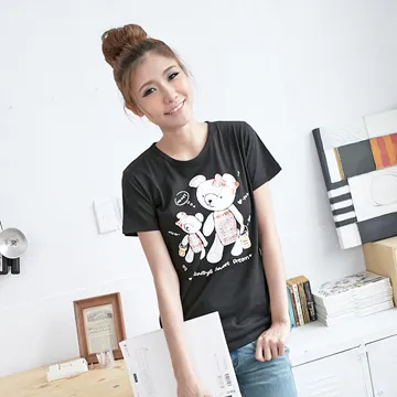 [S-7L熊衣褲語]可愛復古風．X173點點V領襯衫棉質假兩件長版上衣(黑、紫2L-5L) 歷史價格詳細信息