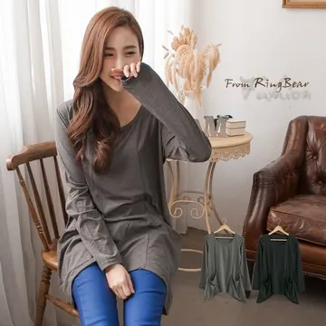 [S-7L熊衣褲語]A115貴族般的華麗．Y字金釦袖抓皺設計長版上衣(橘、黑S-2L) 歷史價格詳細信息